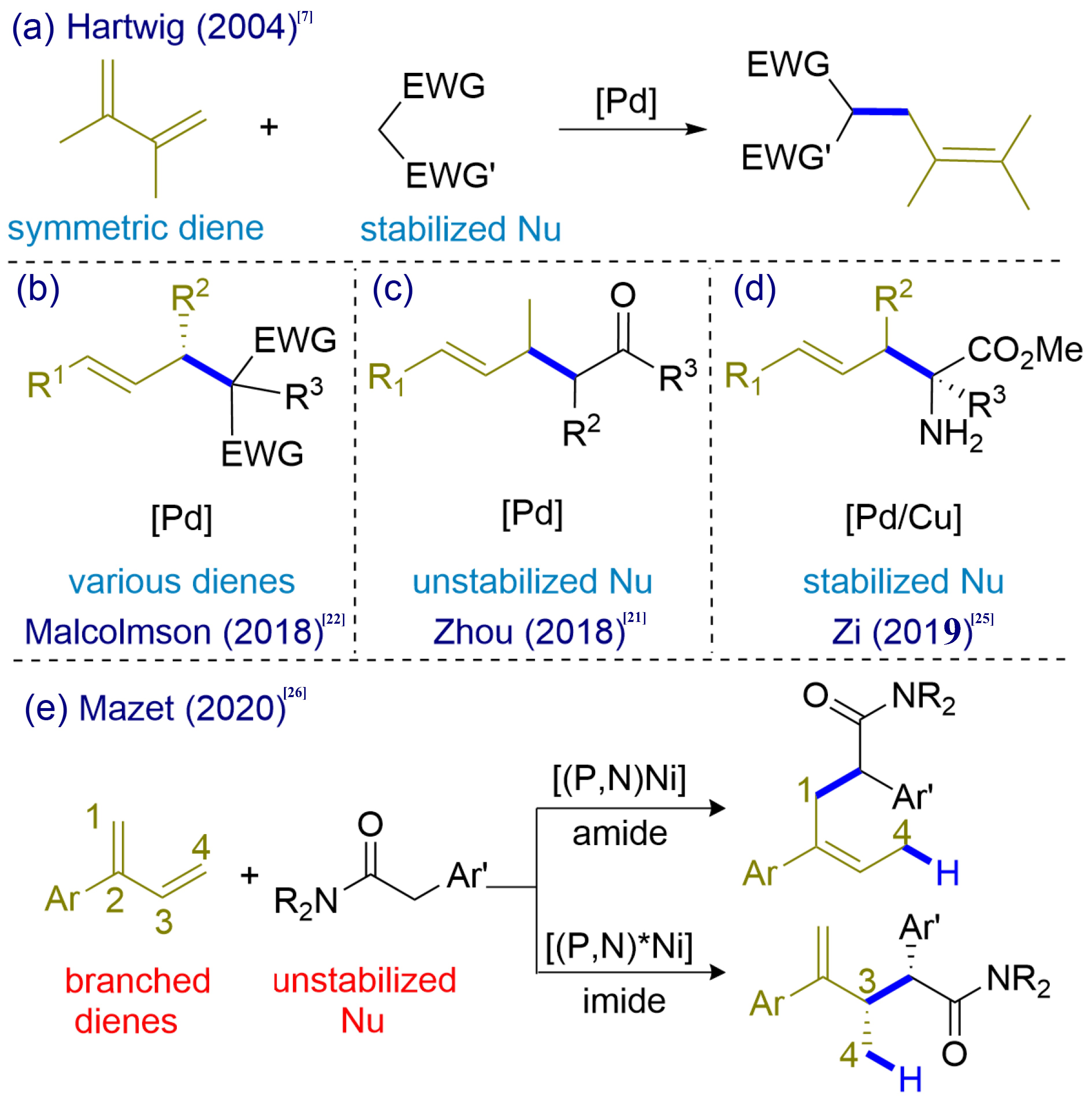 Nickel-Catalyzed Alkylation of Amide Derivatives